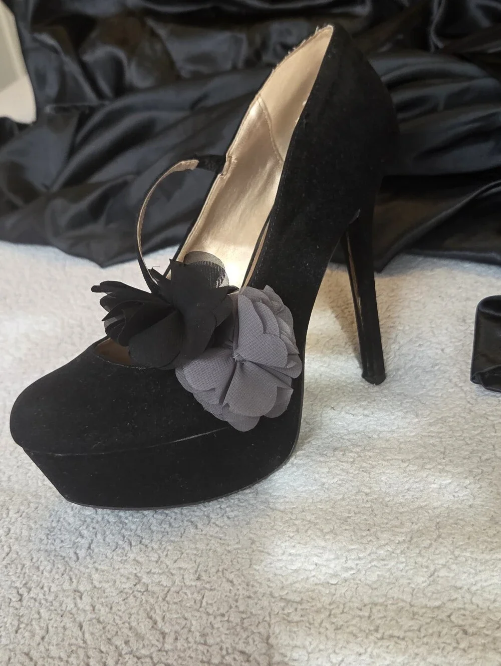 Charlotte Russe black platform